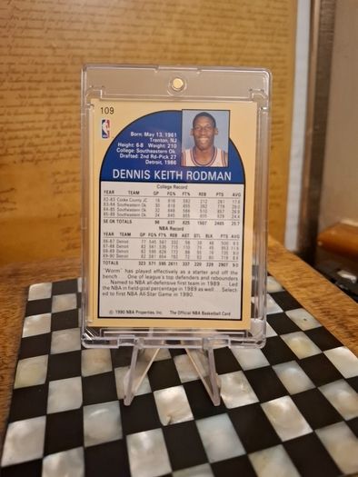 1990 Dennis Rodman (free Postage)