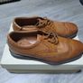 Clarks men tan leather shoes Image 3