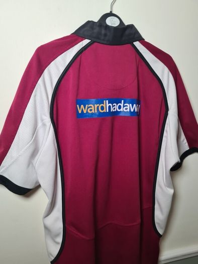 Vintage Newcastle Falcons rugby shirt jersey 2005 size Large KOOGA NORTHERN ROCK
