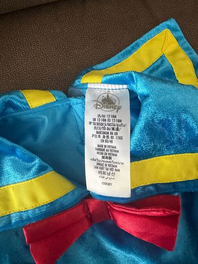 Disney Donald Duck baby / toddler costume