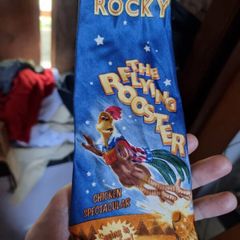 Chicken Run tie from Tie Rack, 100 percent silk made in Italy