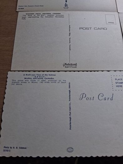 33 x USA And Canadian Mid Century Postcards