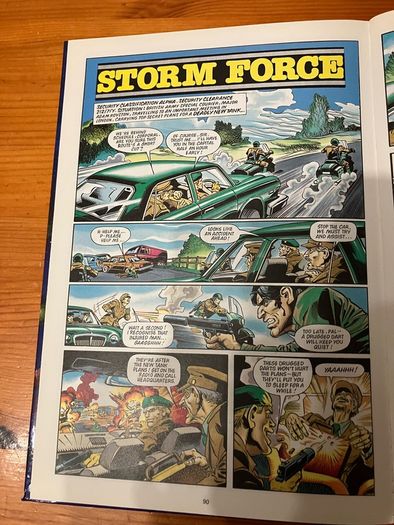 Comic: 'Eagle' annual 1990