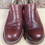 womens DR MARTENS low heel clog boots chelsea brown leather Size UK 4 EU 37 (AT2) Image 3