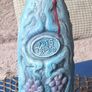 Hand Painted 3D Grape Bottle Decor Image 7