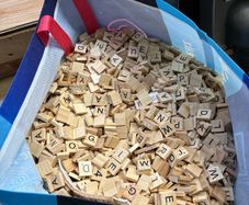 Scrabble Craft Tiles