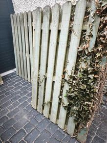 fence for fire wood