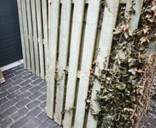 fence for fire wood