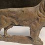 Early 20th Century Brass Retriever Dog Image 6