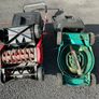 Bosch electric lawnmower & thatcher Image 5