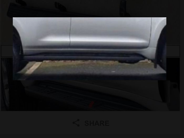 Toyota Running Boards/Side Steps suitable for Toyota Land Cruiser Prado FJ150 (2010-Up)