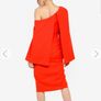 Womans midi Lavish Alice Red dress size10 Image 3