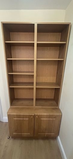Bookcase with cabinet