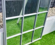 Mirror Large Wooden Grey Color {collection only}