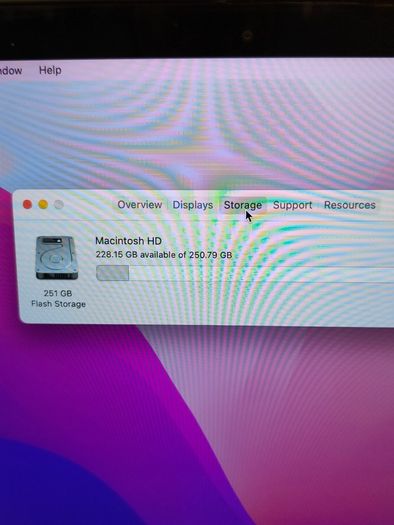 Apple MacBook Pro A1398 Retina 15.4" Mid 2015 256GB SSD 16GB Ram 2.50 GHz Core i7 macOS Monterey (Battery Cycle: 1276)