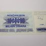 Bosnia - Herzegovina  100,000-100.000,000 Dinara, 1992-1994, 6 notes Image 10