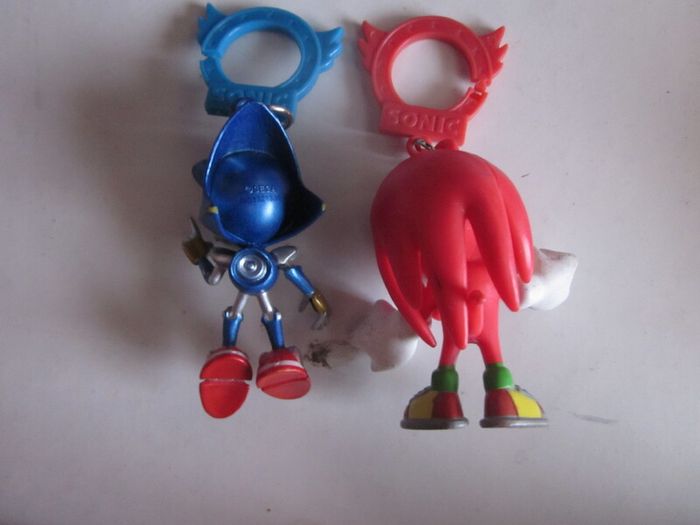 Sonic The Hedgehog Backpack Hangers X2