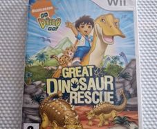 Go Diego Go Great Dinossaur Rescue Nintendo Wii Games Original