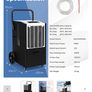 Costway 66 L/Day Commercial Dehumidifier Image 2