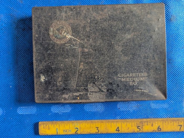 100 Rivets in a Cigarette Tin.