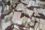 Desert Camouflage Army surplus Jacket, shorts ze L New