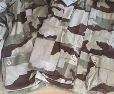 Desert Camouflage Army surplus Jacket, shorts ze L New