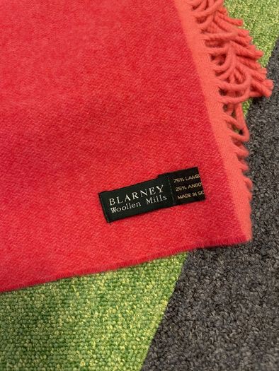 Blarney Woolen Mills wool scarf