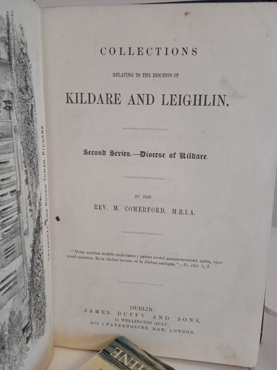 Collections Relating to the Dioceses of Kildare and Leighlin: Second Series - Diocese of Kildare by Rev. M. Comerford (RB18)