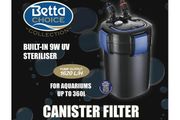 Betta Choice 1620 U.V Canister Filter (Includes U.V Sterilizer)