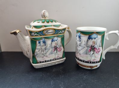 SADLER "HAMLET" Teapot and a Beaker Mug