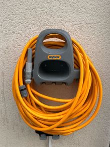 20m Garden Hose and HozeLock hanges + quick connectors