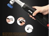 12V Cordless Mini Car Polisher Machine Scratches Killer Detailing RO/DA Tools with Sponge Pads Kit Accessories