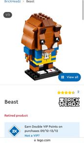 Lego beast Brickheadz