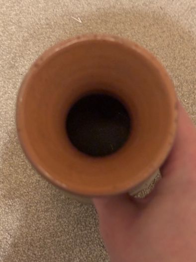 Terracotta From Tuscany Wine Ceramic Container/ Jar Florence Italy