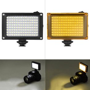 96 LED 9W  White and Yellow Photo Photography Digital Camera Video Hotshoe LED Lamp Lighting for DSLR Canon Sony Nikon Camcorder Wedding Professional