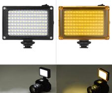 New Shoot XT- 96 LED Video Light for Camera DV Camcorder Canon Nikon Sony Minolta