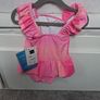 Brand New with tags Pink glitter Tutu style swimsuit age 9-12 months Image 3