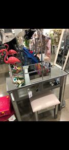 Mirror dressing table and seat