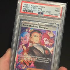 Pokemon Card Rockets Giovanni Psa 9