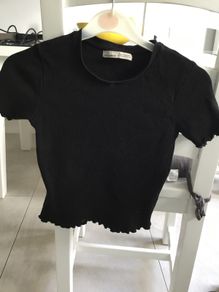 Ladies black top. Pull&bear. Size M / 12