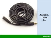 3.5mm Male Aux to Female Aux Audio Extension Cable