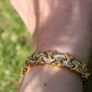 gold tone bracelet Image 7