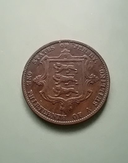 Jersey Victoria 13th of A Shilling