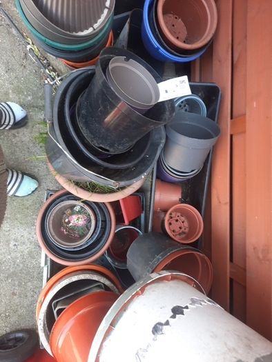 free gardening pots all sizes