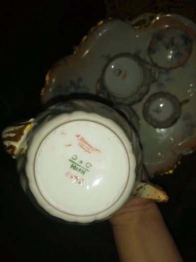 Set of Antique Limoges porcelain