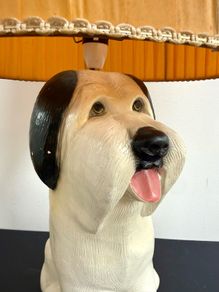 Vintage MidCentury Retro Dog Light