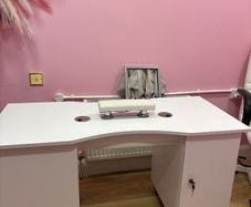 Manicure Desk with built in dust collector