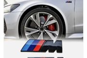 BMW M sport fender side wing sticker 2x