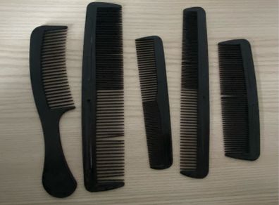 5-piece styling comb set (brand new) Perfect for dying/daily hair styling, grooming, or beauty student practice