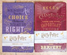 4 x Harry Potter Notebook - Ron and Hermione + Dumbledore and Snape Official NEW